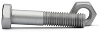 Hex Bolts and Nuts Galvanised
