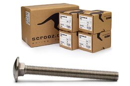 M8 x 100mm coach bolts 316 stainless carton 200