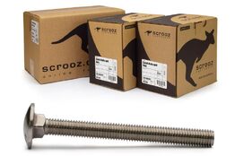 m12 x 200mm coach bolts 316 stainless carton 100