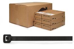 2.5mm x 100mm Cable Ties Black Carton 1000