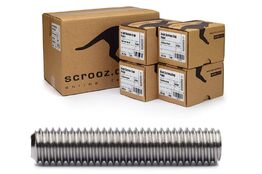 M4 x 8mm Grub Screws Stainless Carton 400