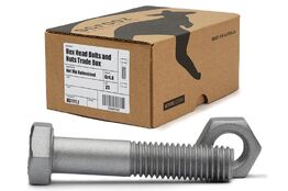 M12 x 170mm Hex Bolts & Nuts GAL Trade Box of 25