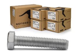 M20 x 30mm hex bolts full thread gal ctn 200