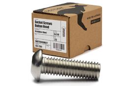 M12 x 50mm Button Head Socket Screws 316 Box 25