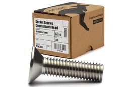 M3 x 6mm csk socket screws ss 304 box 50