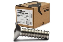 M4 x 20mm csk socket screws ss 304 box 50