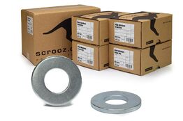 M20 x 38 flat washers zinc plate Carton 1000