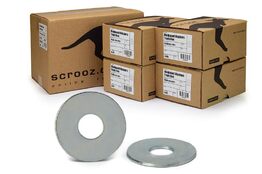 Mudguard washers M12 x 38mm zinc ctn 400