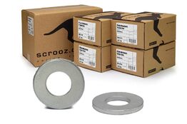 M16 x 33.5 flat washers galv carton 1000