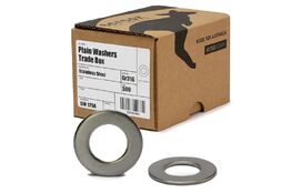 M4 plain flat washers stainless steel 316 Box 500