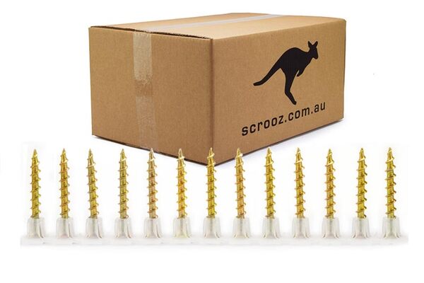 Plasterboard Screws Collated 6g x 25mm Coarse Cart 6000