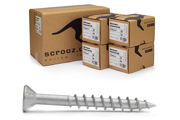 Multi Purpose Gal Screws 8g x 45mm Carton 4000