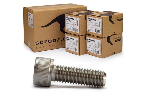 M5 x 16mm Socket Cap Screws 316 CTN 200