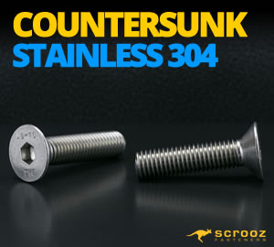 Countersunk Socket Screws 304 Stainless