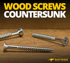 Buy Wood Screws Online Australia - Scrooz Fasteners