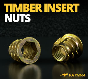 Timber Insert Nuts