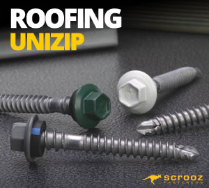 Uni Zip Roof Screws