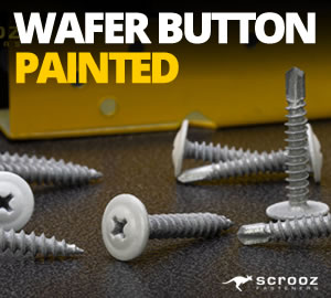 Painted Wafer Button Head Screws